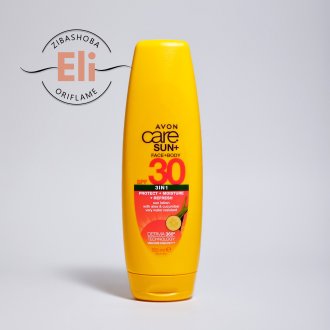 ضد آفتاب spf 30 لوسیونی 3 در 1 آوون با عصاره خیار و آلوئهورا