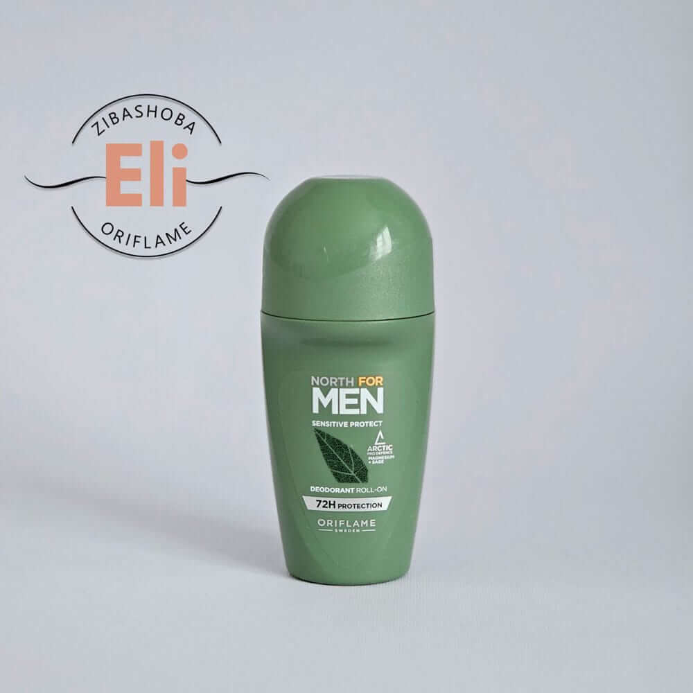 main-picture-North For Men Sensitive Protect Deodorant Roll-On دئودورانت ضدتعریق مردانه اوریفلیم مدل North For Men Sensitive Protect